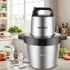 Electric Meat Grinder Food Blender Mincer Kitchen Crushed Garlic Pepper Cutter