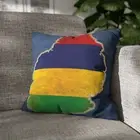 CUSHION COVER PILLOW CASE|MAURITIUS NATIONAL COUNTRY FLAG