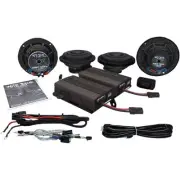 Wild Boar Front/Rear Speaker Kit with 600-Watt AMP WBA ULTRA KT SE