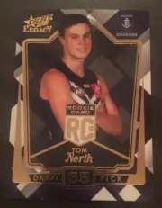 2018 AFL Select Legacy Rookie card TOM NORTH Fremantle RC65 058/250