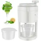 Manual Ice Crusher Hand-Crank Ice Shaver with Ice Freezing Mold Mini ⚘