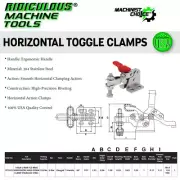 150LB Stainless Steel U-Bar Flange Base Horizontal Clamp: Heavy-Duty Hardware