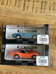NEWRAY City Cruiser Collection 2 Chevrolet CORVETTES 1/43 Die Cast Car NEAR MINT
