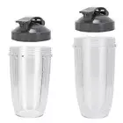 Replacement 24oz/32oz Drink Cup Mug For Nutribullet Blender 900W Flip Top Lids