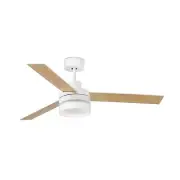 Ceiling Fan with Remote Control LED Ceiling Light With Speaker White Fan