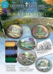 Thomas Kinkade Rock Painting by Editors of Thunder Bay Press NEW Multiple-comp