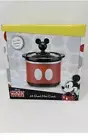 Disney Mickey Mouse Mini Crock Pot Slow Cooker .65 Quart New In Box Removable