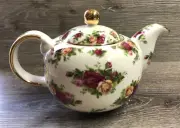 Royal Doulton Albert Old Country Roses Large Teapot 1998 ~new~