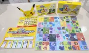 COLES Pokémon Builders Full Set Of 35 + Case + Playset + Bonus Hat All Complete