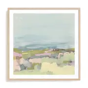 Artey | Sweet Scape I - Framed Print - Natural Frame - 70 x 70cm