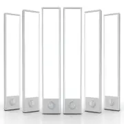 6 Pack Under Cabinet Lights Wireless, 50 LED Motion Sensor Light Indoor Recha...