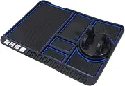 LIFKOME Car Phone Holder Non-Slip Mat Cell Phone Stand Cell Phone Holder for Car Multi Purpose Car Mount Holder Car Storage Mat Car Phone Bracket Navigation Dashboard Mobile Phone Holder