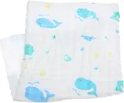 Yardwe Boy Girl Washcloths Cartoon Printed Towel for Newborns Soft Absorbent Burping Cloths for Boys Girls Machine Washable Lightweight Comfortable for Sensitive Skin