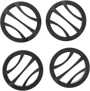 BRIGHTFUFU 4pcs Speaker Grille Protector Car Audio Mesh Cover for Tweeters Dustproof Speaker Grill Guard Fit for Automotive Audio Systems
