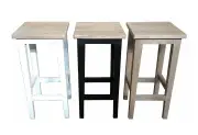 MF Hampton Solid Timber Barstool