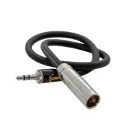 Kondor Blue MiniXlrRode Mini XLR Male to 3.5mm Mono Mini Plug Audio Cable, 14 In