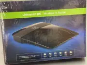 Cisco Linksys E1200 Wireless-N Router WiFi 4 Port Ethernet Connection - NIB