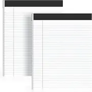 AILZFEI 2 Pack of Legal Pads 8.5 x 11 College Ruled Writing Pads 8.5" x 11.75" Notepad 30 Sheets per Note Pads Study Back 8x11 Pads of Paper