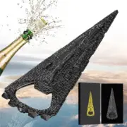 Unique Corkscrew Triangular Spaceship Bottle Wine Opener Outdoor Party Tools
