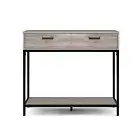 NEW Artiss Hallway Console Desk Drawer Storage Oak