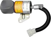 SA-5176-12 1756ES-12SUC5B1S5 SA5176 Fuel Shutoff Solenoid 12V Stop Solenoid Compatible With Kubota Engine Z482 D722 D902
