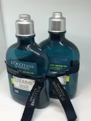 2 X L'Occitane En Provence L'Homme Cedrat Men's Perfumed Shower Gel 8.4 oz New