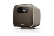 BenQ GS2 Portable Wireless Projector 720p HD 500 ANSI Lumens WiFi Bluetooth HDMI USB-C Waterproof Drop-Resistant Outdoor Mini Smart Projector with Built-In Battery and Speaker - Refurbished - As New