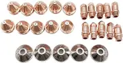 ALAGPNPMZH Air Cooled CNC Plasma Cutting Torch YGX-100 YK-100 YK100 Consumables YK100102D Electrode YK100103D Nozzle YK100104D Shield Cap Welding Nozzle(1.8mm 100-120A)