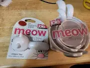 Cat Measuring Spoon & Measuring Cup Sets Joie Meow White New