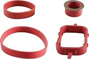 Aswalling 20PCS Car Intake Inlet Manifold Seal Gasket Repair Kit for E87 E46 E90 E91 E92 E93 E39 E60 M57 11617790198 (33mm)