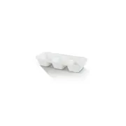 3 Compartment Biodegradable Takeaway Tray - Lids Optional 400 pcs