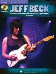 Jeff Beck - Guitar Styles and Techniques Tablature Book NEW 000696427