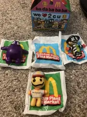 NEW* 2022 McDONALD'S The Entire Collection Cactus Plant Figures W/ Box included