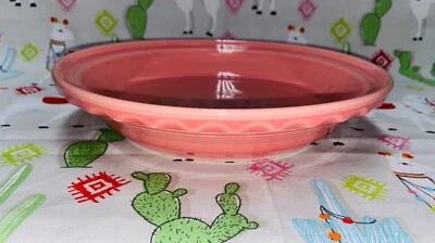 Fiesta Deep Dish Pie Baker Plate Peony Pink NEW Fiestaware SHIPS FREE