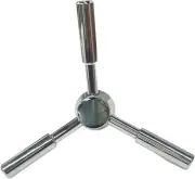 3 Spoke Handle Heavy-Duty Safe Handle Fireproof Handle High-Security