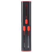 4 in 1 Bluetooth Earphone Cleaning Pen Kit, Telescopic Pen Computer Keyboard Cleaning Brush Dust Remover - Black