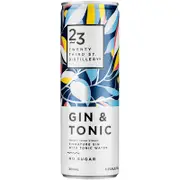 [23rd Street] 23rd Street Signature Gin & Tonic 300mL