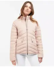 Barbour Stretch Cavalry Quilted Jacket Women’s Size US 4 NWT