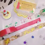 KIKUSUI STORY TAPE菊水 小紅帽與大野狼 可愛童話紅色和紙紙膠帶