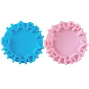 Birthday Cake Mold Ice Cream Jelly Pudding Soap Cake Moulds Silicone Baking Tool