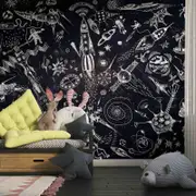 [Namly Design] Wall Paper - Space Exploration