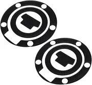 NOLITOY 2pcs Gas Tank Pad Protector Stickers Claw and Fish Bone Plastic Protects Motorcycle Tank from Scratches Decal Gas Pad Cover Sticker