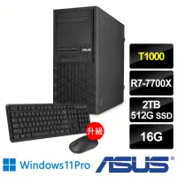 在飛比找momo購物網優惠-【ASUS 華碩】R7 T1000八核繪圖工作站(WS770