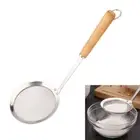 Stainless Steel Fine Mesh Oil Strainer Flour Colander Sieve Sifter Baking Tool