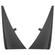 NEW GENUINE Front Molded Splash Guards Mud Flaps Black 14-19 Corvette 22935635
