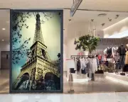 3D Eiffel Tower ZHUA3032 Wallpaper Wall Murals Removable Self-adhesive Amy