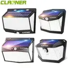 LED Solar Powered PIR Motion Sensor Light Garden Outdoor Wall Security Lamp IP65