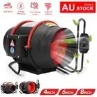 4" 6" 8" Silent Inline Fan Industrial Extractor Duct Hydroponic Exhaust Vent