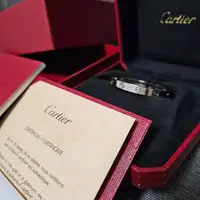 在飛比找PopChill優惠-[二手] 特價出清！Cartier 白K金Love手環