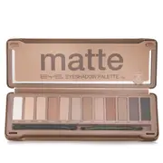 BYS Eyeshadow Palette (12x Eyeshadow, 2x Applicator) - Matte 12g/0.42oz